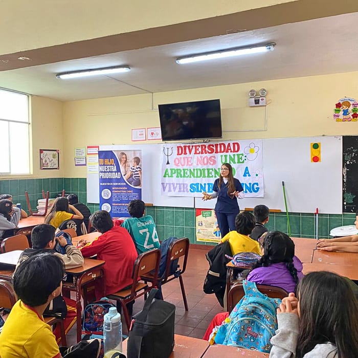Actividad de responsabilidad social de SANTI